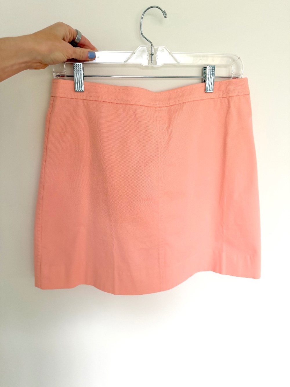 Peach Blush JCREW Mini Skirt, Size 6